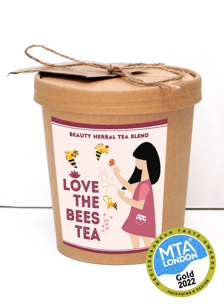 BEAUTY HERBAL TEA-Kraft Box