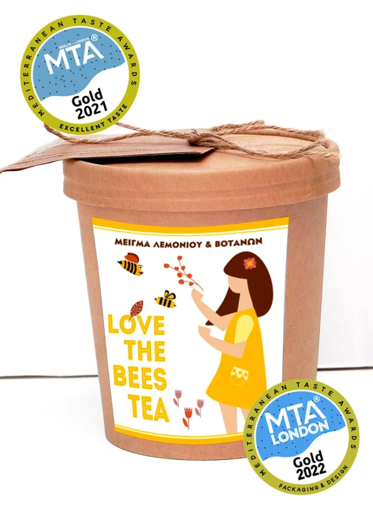 LEMON HERBAL TEA-Kraft Box
