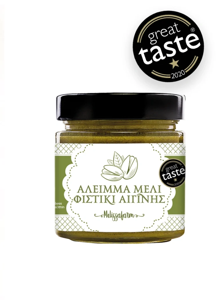 Μελι με Φιστικι Αιγινης Melissafarm