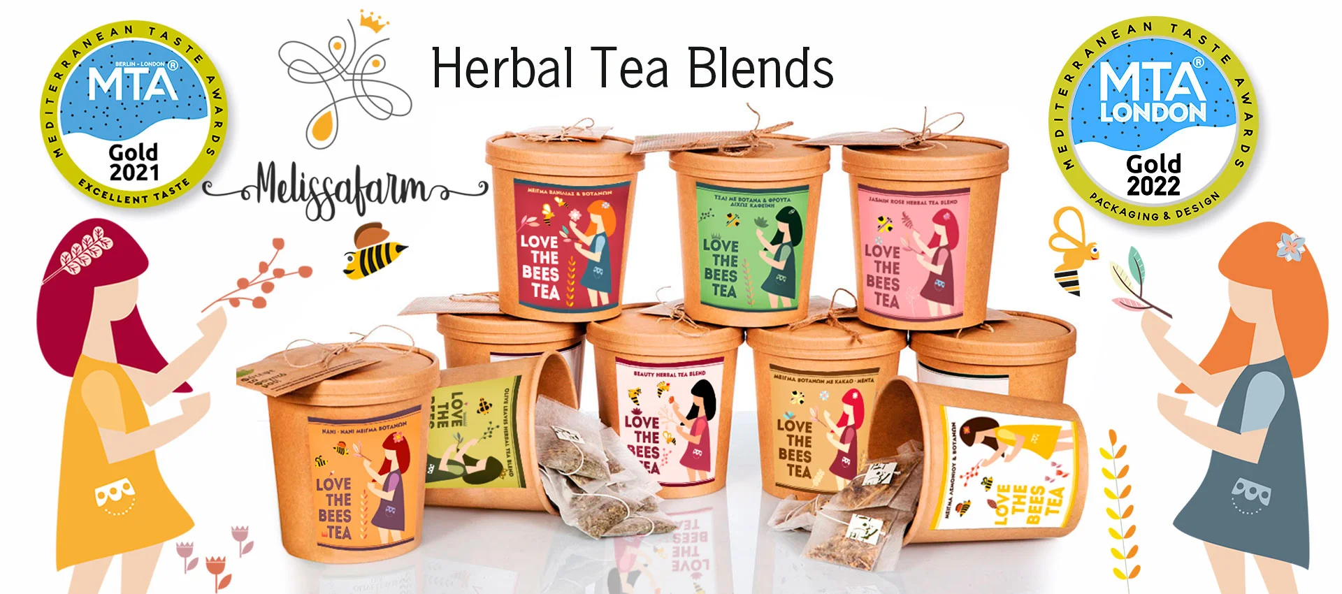 Herbal tea blend - melissafarm
